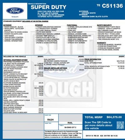 2026 Ford Super Duty F-350 SRW XL